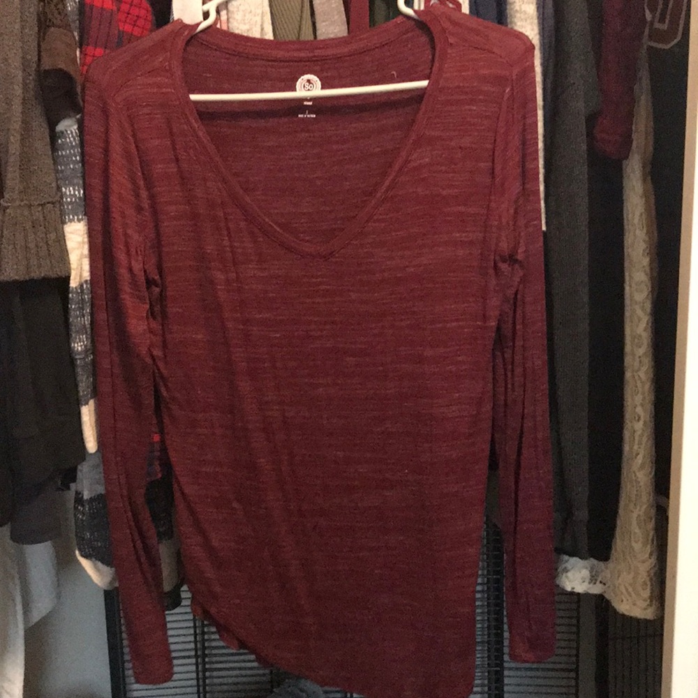 Maroon long sleeve